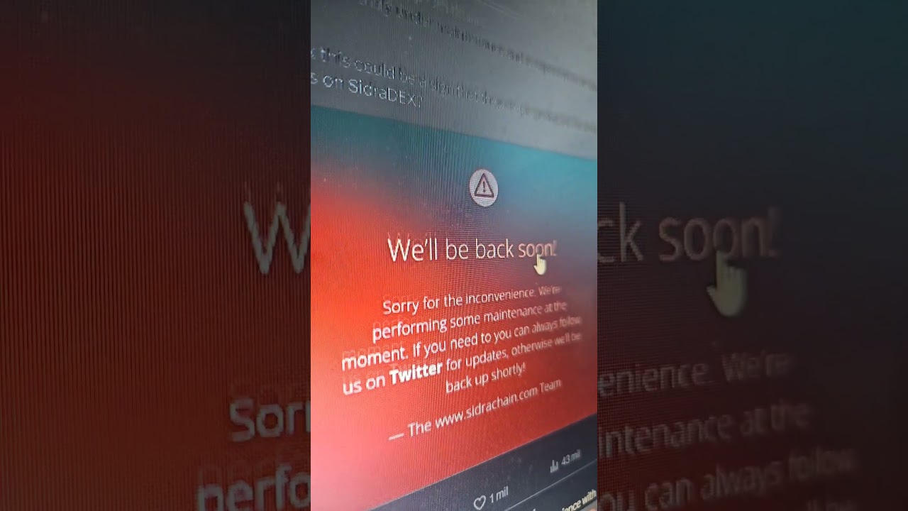 SIDRA CHAIN DE RETOUR ? OU C'EST FINI ?