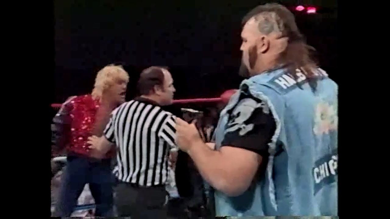 One Man Gang vs Buddy Roberts   Power Pro Dec 13th, 1986