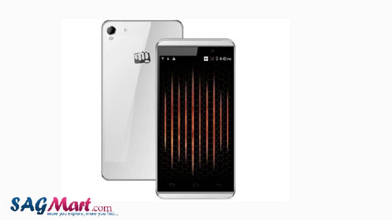 Micromax canvas Fire 5 with dual Front speakers la
