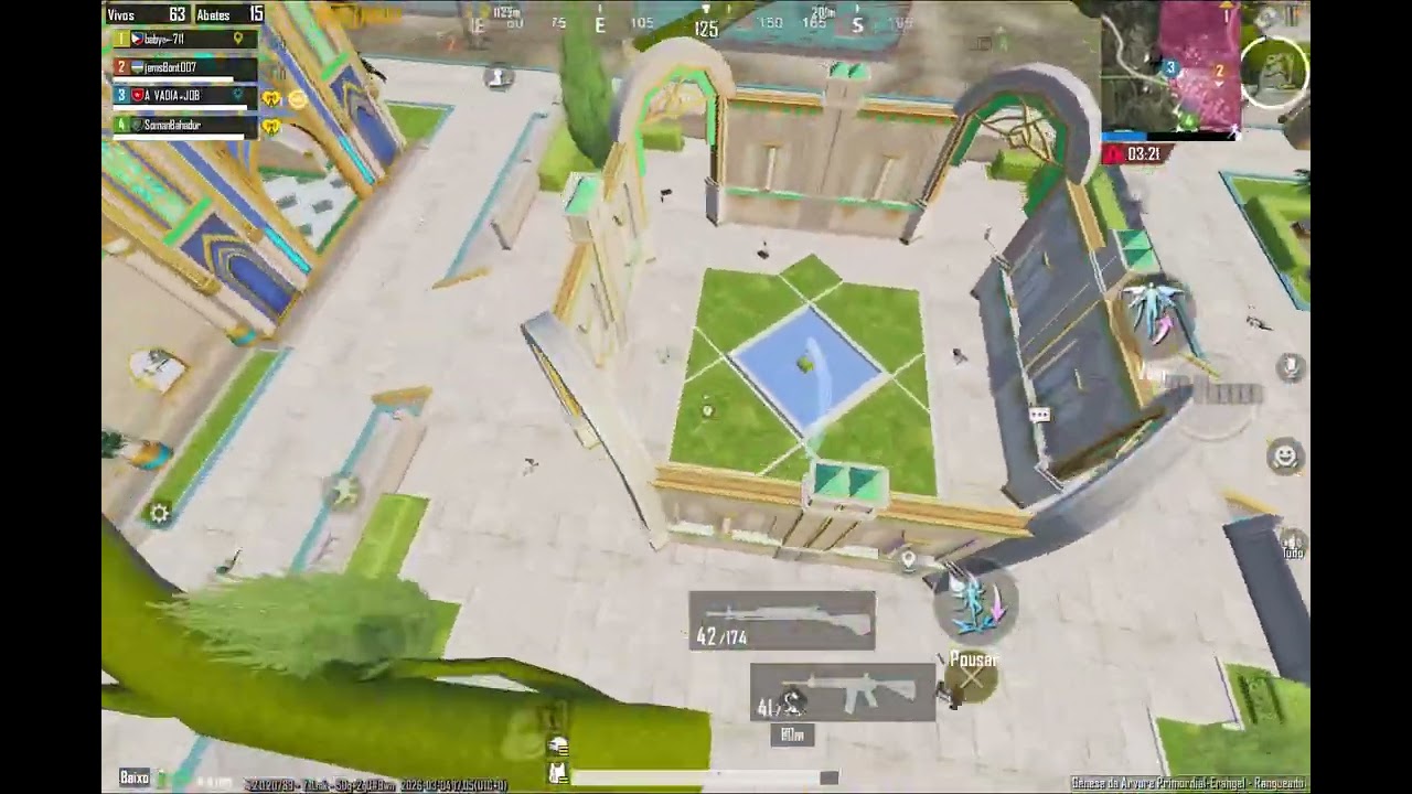 #pubgmobile  Vadia com raiva olha no que deu 