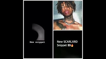 Short scarlxrd snippet (1/8/18)