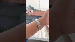 Strap stainless for xiaomi band #strapsmartwatch