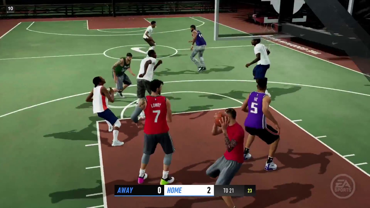 NBA LIVE 19 Street PS4 PRO - Online Live Event Games 7 - Barry Farms Included - HD