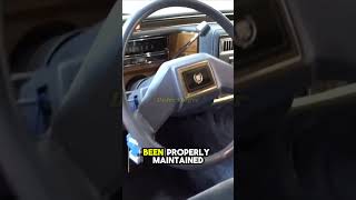 Luxury Time Machine 😱 1983 Cadillac Brougham Coupe! #short #shorts #shortvideo #car #classiccars