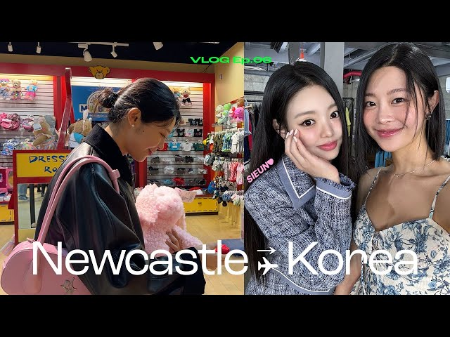 뉴캐슬 당일치기 + 한국 Vlog(ft.시은) | Short trip to Newcastle + Korea(ft. Sieun) class=
