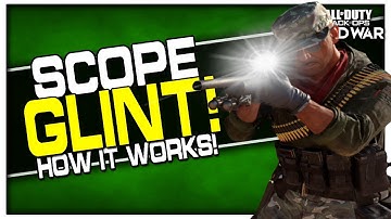 How Scope Glint Works in Cold War! | (Very Different From MW)