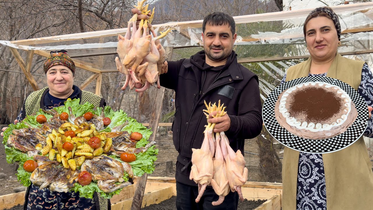 Лучший способ приготовить кур |Бабушка готовит особенный торт из небольшого количества ингредиентов.