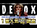 【ONE OK ROCK】"DETOX JAPAN TOUR"に関する様々な人気調査を実施します