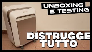 Fellowes LX31M Distruggi Documenti [TESTING]