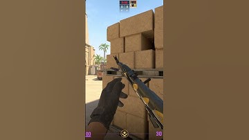 Molotov Triple From Tetris On Mirage In CS2 #cs2 #shorts