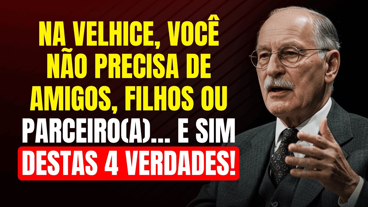 Estes Quatro Pilares Esquecidos de Carl Jung Farão a Velhice Feliz | Filosofia e Psicologia
