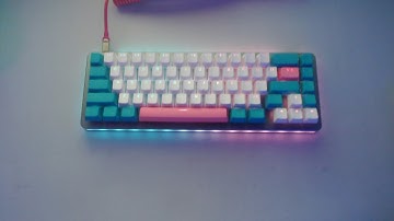 Lubed Holy Panda Review + Typing Test