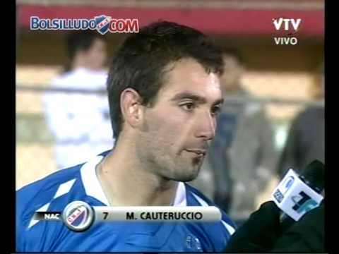 Nacional 3-0 Danubio / Entrevista: Martn Cauteruccio