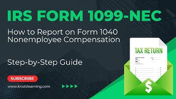 Form 1099-NEC Explained: How to Report on Form 1040