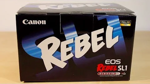 Canon EOS Rebel SL1 (100D) Unboxing