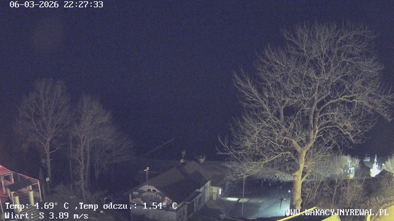 Przystań Rybacka Rewal Na Żywo - Widok na Bałtyk i Port