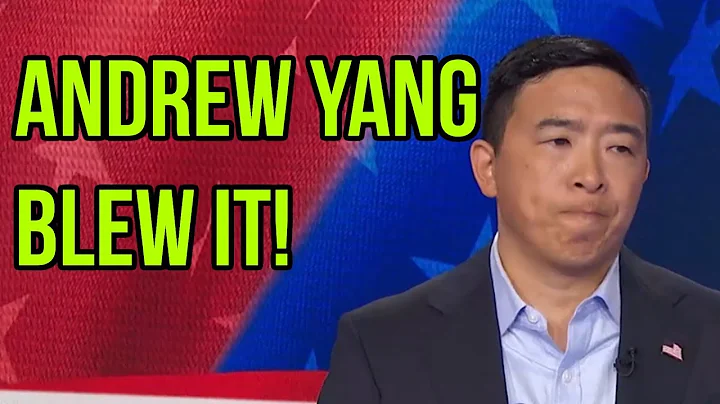 Andrew Yang's Awful Debate Performance: Detailed Analysis