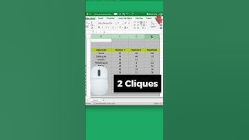 Como Organizar Colunas no Excel Automaticamente