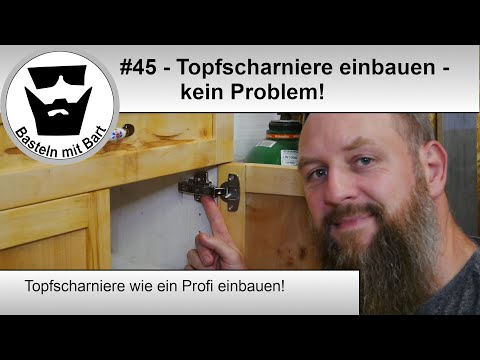 Topfscharniere mit Kreg