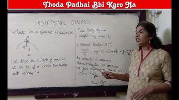 Vehicle moving on a Convex OverBridge