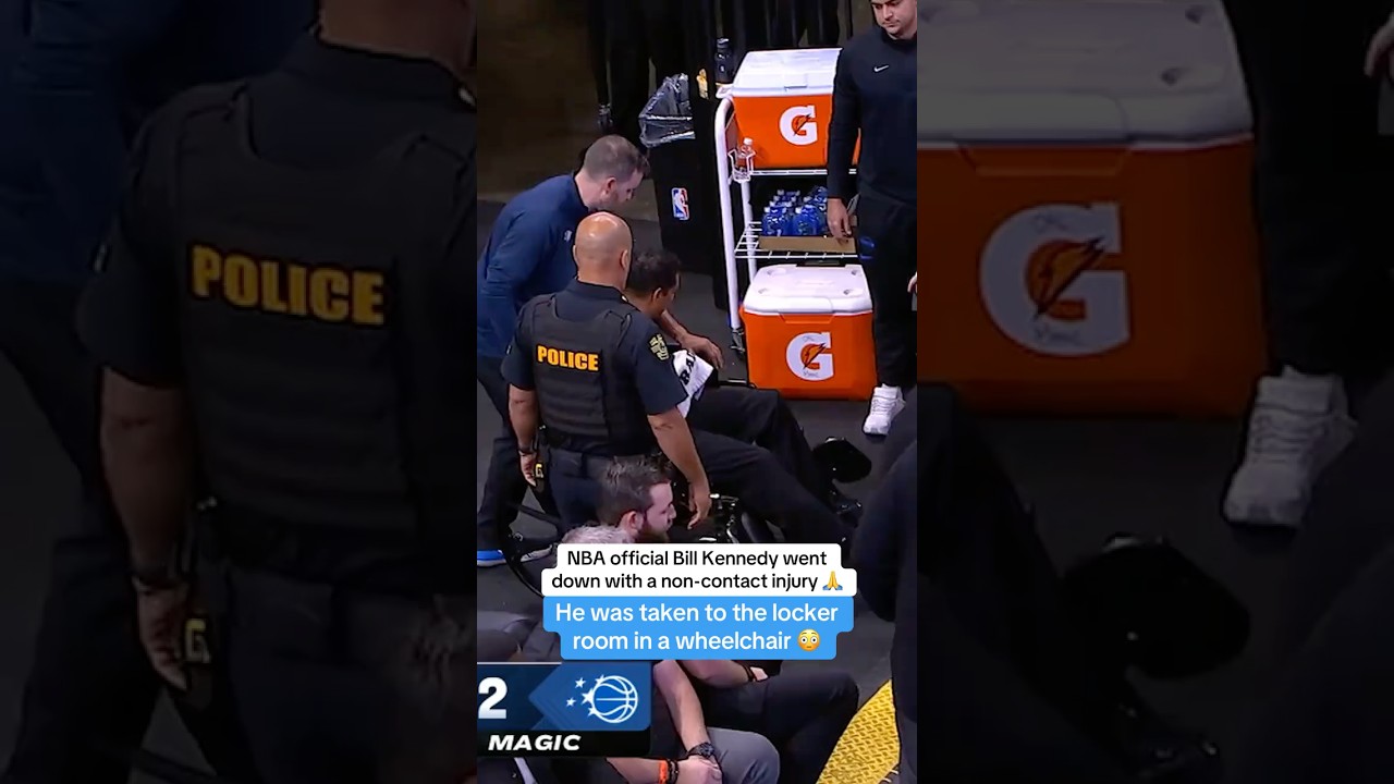 Bill Kennedy just got a non-contact injury on the court😢