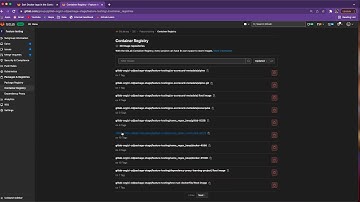 GitLab speed-run: Sorting tags in the container registry