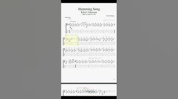 Thumbnail of Humming Song for Guitar #guitartutorial #classicalguitar #guitartabs  #guitarlesson #guitarcover