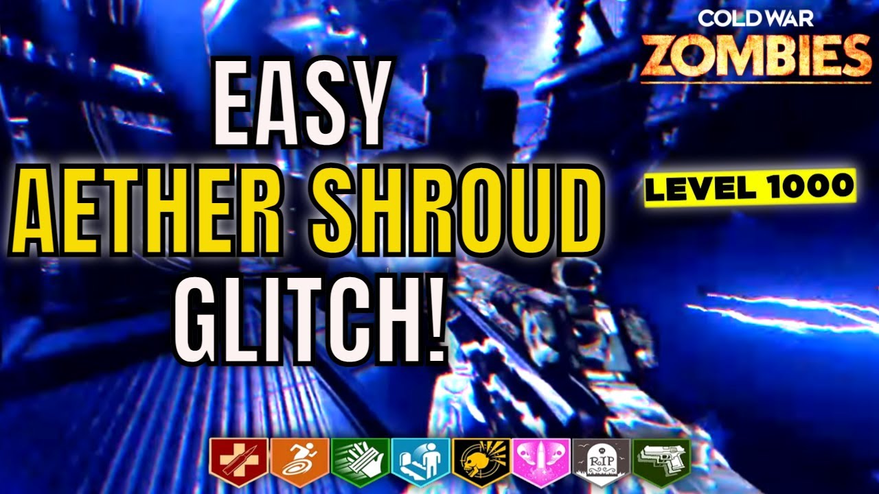 THIS AETHER SHROUD GLITCH IS SO EASY! Cold War Zombie Glitches