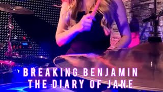 Breaking Benjamin - The Diary Of Jane - Drum cover - Alena Kaufman