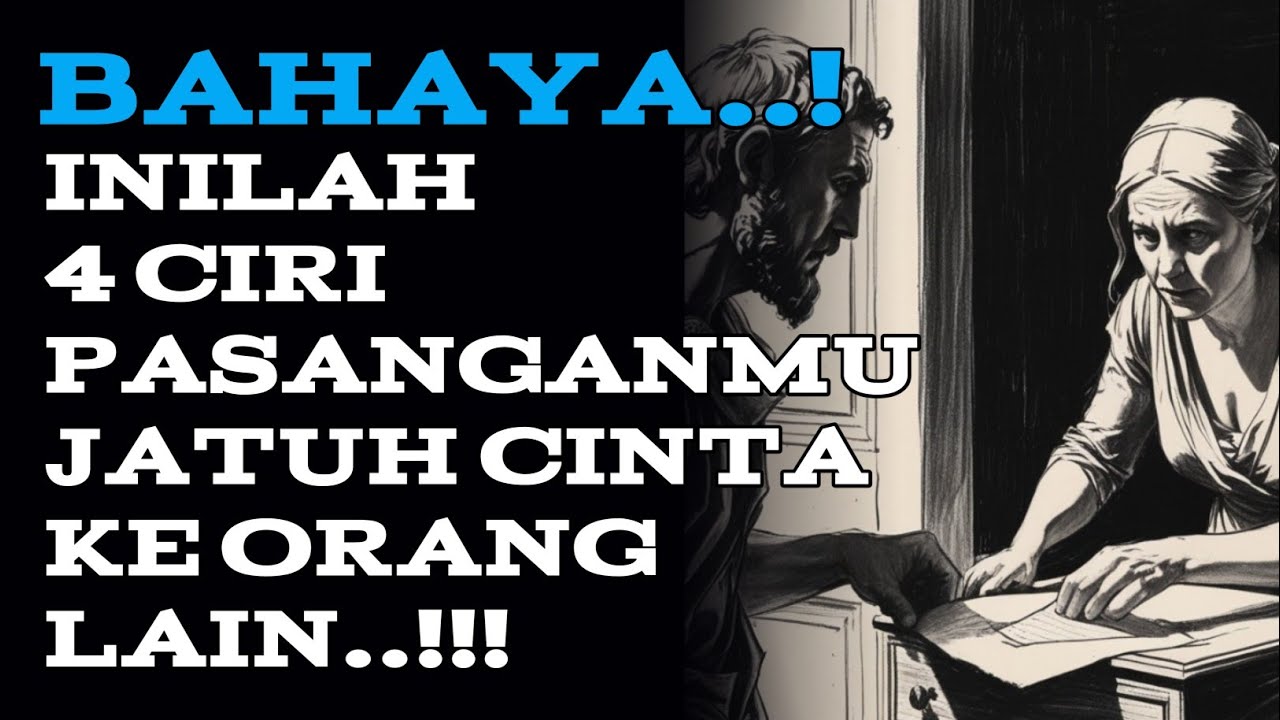 4 Ciri pasanganmu jatuh cinta lagi ke orang lain || Filsafat stoikisme.