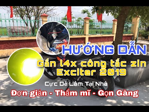 Video Ex 150 | Hướng dẫn gắn đèn trợ sáng L4X vào cùm tích... - youtube