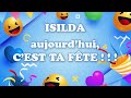 Bonne fte isilda  22 fvrier  une journe remplie de bonheur et de cadeaux  