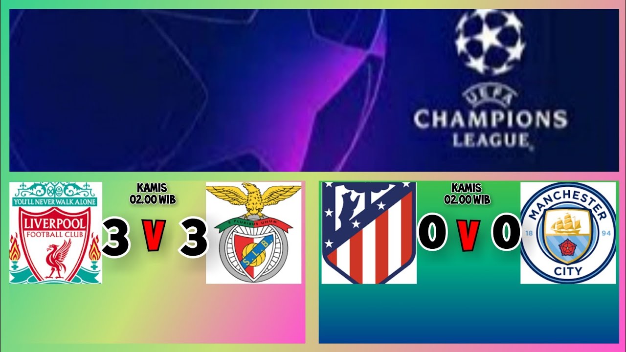 Hasil liga champions terbaru - YouTube