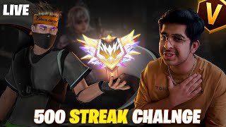 500 WINNING STREAK CHALLENGE 😱 - Turning 50 ➡️ 500 STREAK🏅🎯{ Day - 1}⏳