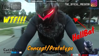 #Batman #HellBat God Of Props IG Prototype helmet https://www.instagram.com/godofprops/