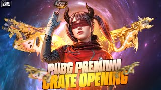 PUBG PREMIUM CREATE OPENING 🥵 #pubg #bgmi #crateopening