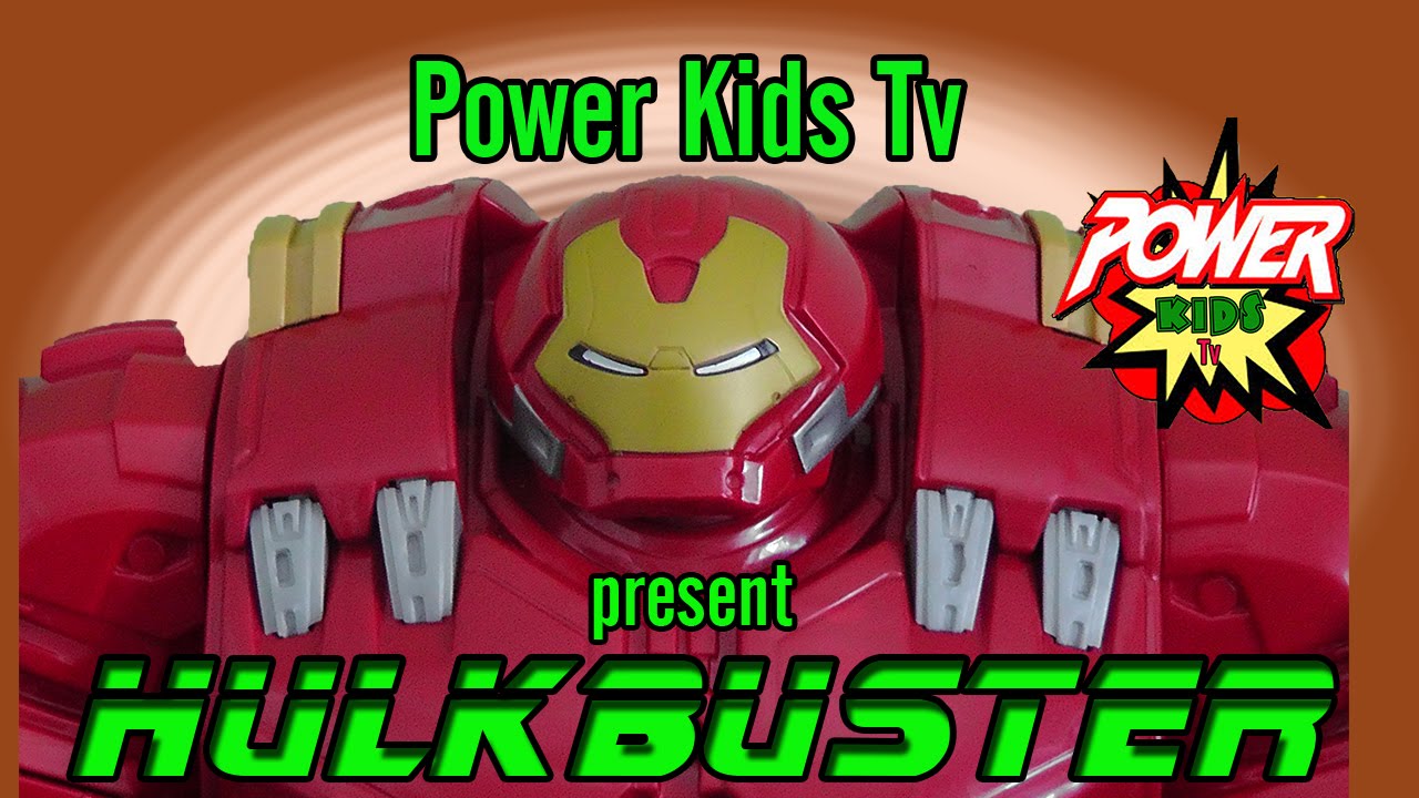 Hulkbuster toy review by Power Kids TV