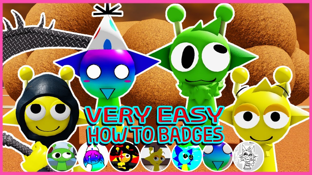 Roblox - New Gamepass And How to get 6 Badges in 3D Sprunki Roleplay