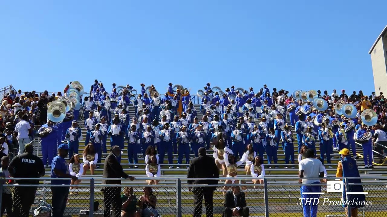 "Pass the C" FVSU Blue Machine Marching Band Homecoming 2024