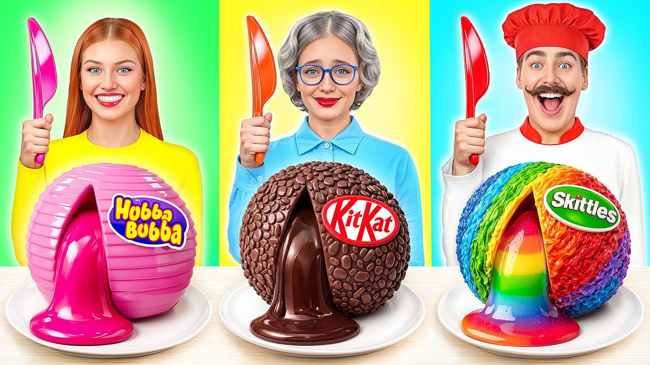 Кулинарный Челлендж: Я против Бабушки | Сумасшедшие Кулинарные Рецепты от Multi DO Challenge