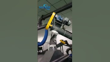 Lithium battery pole piece crushing production line #lithiumbattery