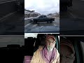 Alert driver avoids collision after pickup truck loses control