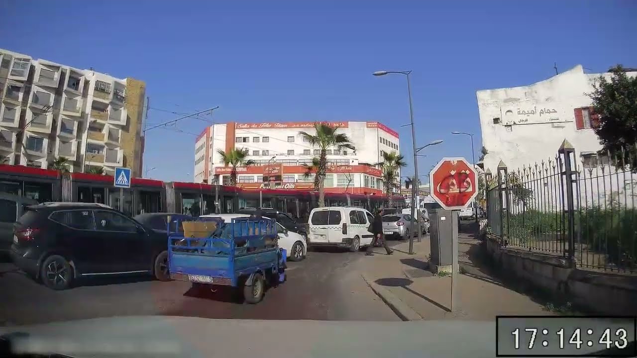 8KM in 50Min In Casablanca, Morocco | السياقة في الدار البيضاء أصبحت جحيم