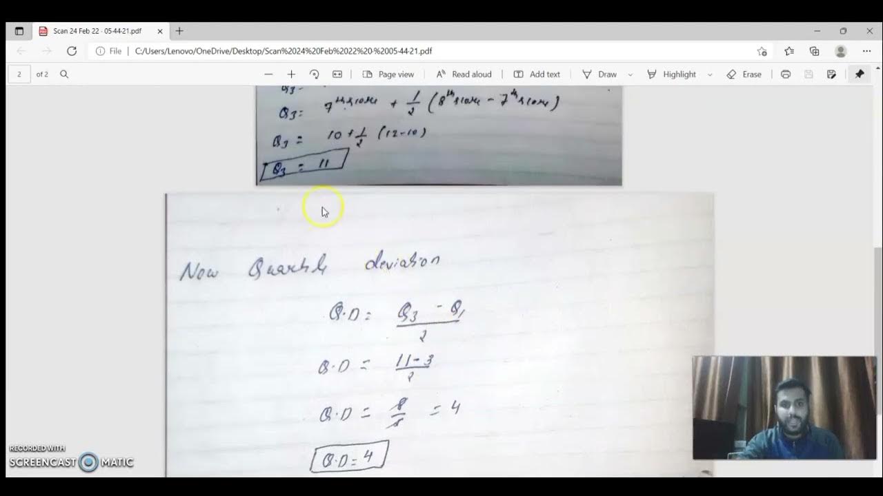 How to calculate quartiles on SPSS YouTube