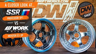 Work Wheels Meister S13P VS SSR Professor SP1 ... What Are The Differences?