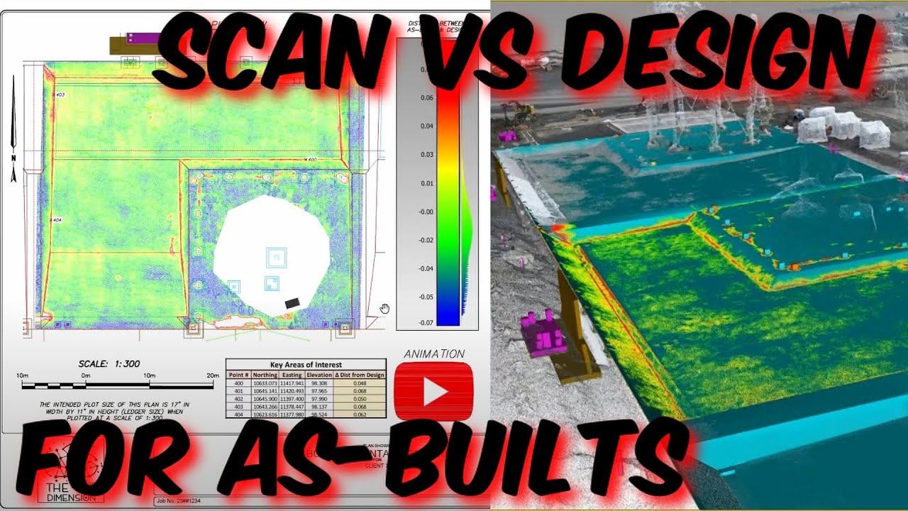 Creating As-built's Using Point Clouds