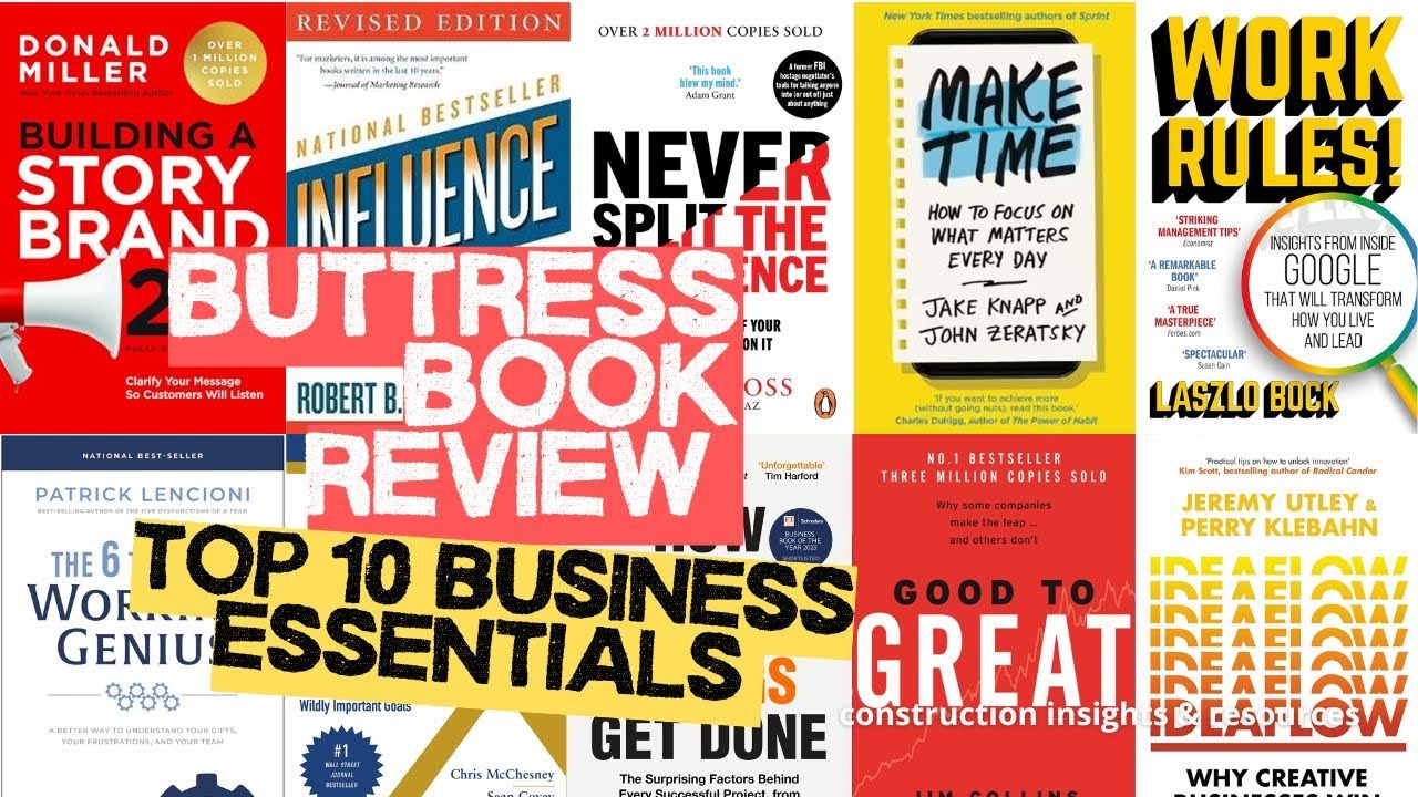Buttress Book Review: Top 10 Business Essentials