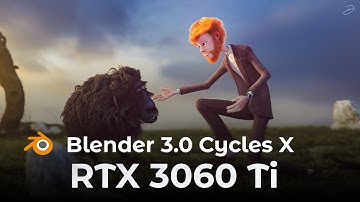 Blender 3.0 official Released Cycles X vs 2.93 Cycles Gooseberry Benchmarks RTX 3060Ti