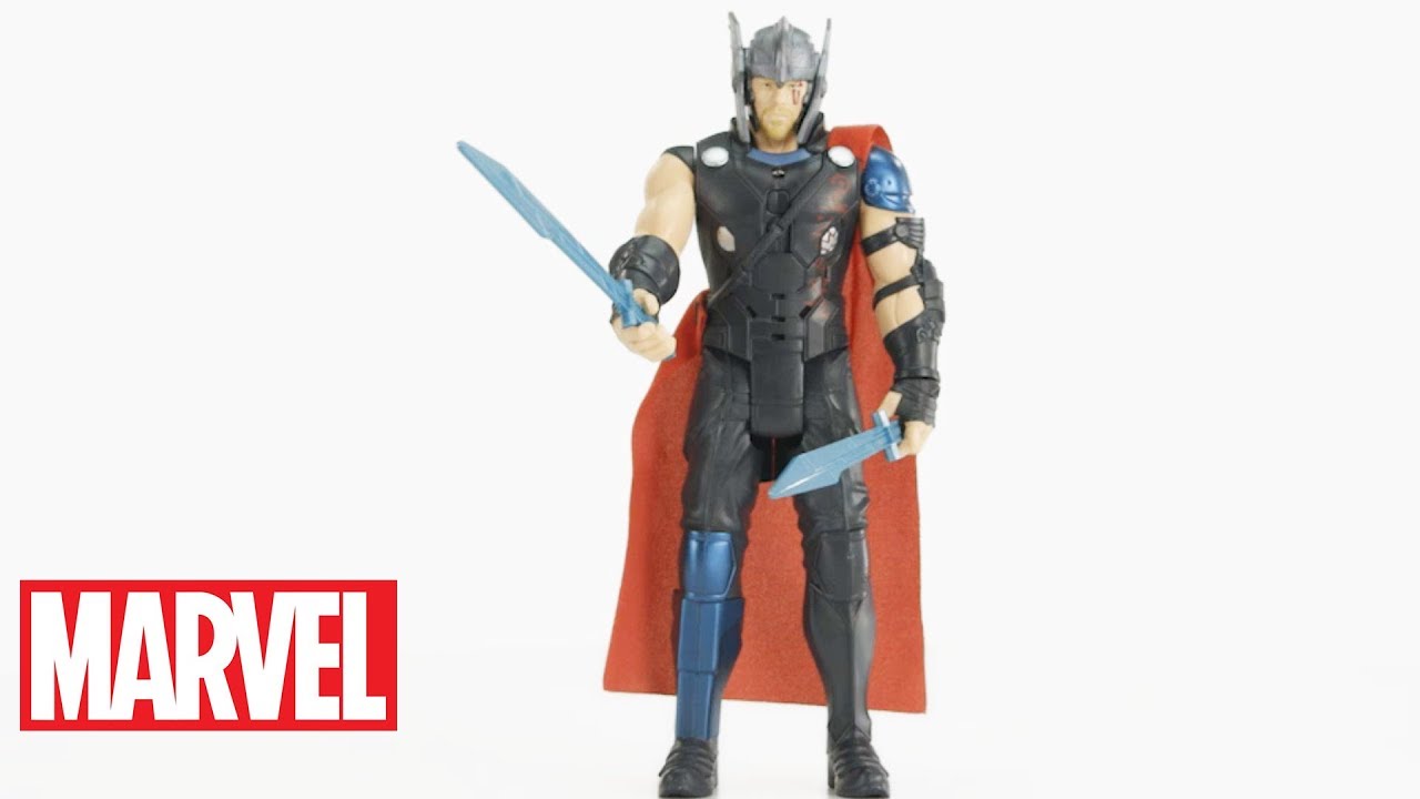 Hasbro Brasil - Vídeo 360° Boneco Eletrônico Thor Filme - B9970