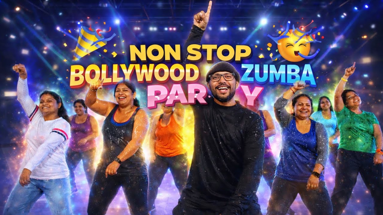 NON STOP BOLLYWOOD ZUMBA PARTY ||Niteesh|| Mayuri Dance &  Fitness Academy || 